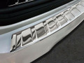 2019 BMW X3 with M Package G01 Stainless Steel Rear Bumper Protector Guard