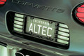 Corvette C5 Rear Phantom License Plate Frame