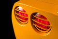 Corvette C6 Tail Light Grills Yellow