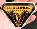 Ford Bronco BADLANDS Sasquatch Metal Magnet