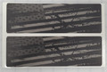 2024 Dodge RAM 1500 and TRX Sun Visor Warning Label BLACKOUTS with Gray American Flag