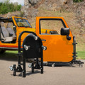 Jeep 2 Door Aluminum Folding Rolling Door Cart