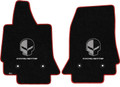 Lloyd Mats Ultimat Ebony Floor Mats for 2014-2019 Corvette C7 Jake Head