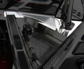 2020 C8 CORVETTE COUPE - REAR COWL COVERS | STAINLESS STEEL, CHOOSE STYLE | Perforated Insert