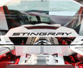 2023 C8 CORVETTE COUPE - STINGRAY REAR WINDOW FRAME | STAINLESS STEEL,