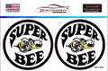 Dodge Super Bee Die-Cut Vinyl Decal
