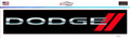 Dodge Slash Logo Die-Cut Vinyl Sticker