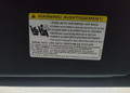 2020-2025 Audi Q3 Sun Visor Warning Label Covers (Set)
