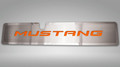 12MUSTANG GT/ECOBOOST - RADIATOR COVER VANITY PLATE 'MUSTANG' | BRUSHED, CHOOSE COLOR