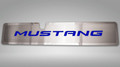 11MUSTANG GT/ECOBOOST - RADIATOR COVER VANITY PLATE 'MUSTANG' | BRUSHED, CHOOSE COLOR