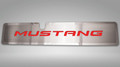 MUSTANG GT/ECOBOOST - RADIATOR 9COVER VANITY PLATE 'MUSTANG' | BRUSHED, CHOOSE COLOR