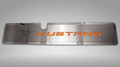 122015-2017 MUSTANG GT- RADIATOR COVER VANITY PLATE 'PONY & MUSTANG' | BRUSHED, CHOOSE COLOR