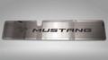 182015-2017 MUSTANG GT- RADIATOR COVER VANITY PLATE 'PONY & MUSTANG' | BRUSHED, CHOOSE COLOR