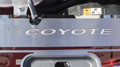 82015-2017 MUSTANG GT - RADIATOR COVER VANITY PLATE W/ETCHED LOGO & COYOTE LETTERING | BRUSHED, CHOOSE COLOR