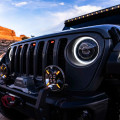 Universal Pre-Runner Styled LED Grill Kit Jeep