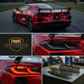 2020-2026 Corvette C8 Stingray Black Out Tail Light Covers