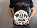 Jeep Willy's Legend Steel Garage Sign