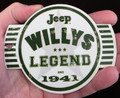 Jeep Willey's Legend V2 Steel Magnet
