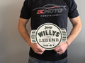 Jeep Willy's Legend V2 Garage Steel Sign
