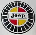 JEEP Vintage Logo Steel Sign