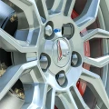 Corvette Lug Nut Covers | Carbon Flash Metallic Black