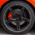 ACS Composite C8 Corvette Lug Nut Covers Carbon Flash Black