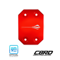 C8 Corvette Stingray Access Covers - Red