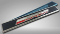 C7 Corvette - Grand Sport Replacement Door Sills 2pc - Carbon Fiber with Stainless Trim