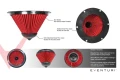 Eventuri Carbon Intake System Replacement Filter - Type D2 for VW