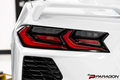 Tail light Indicators overlay for C8 Corvette (Smoke)
