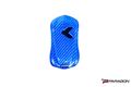 C8 Corvette Carbon Fiber Key Cover Car Shape Blue