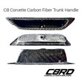 Corvette Coupe Carbon Fiber Trunk Handle
