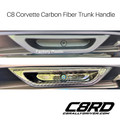 2020-2027 Corvette Coupe Carbon Fiber Trunk Handle