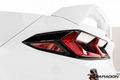 Paragon Performance C8 Corvette Tail Light Vinyl Overlays Smoked