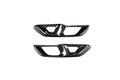 Corvette C8 Carbon Fiber Door Lock Trim Overlay