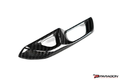 Carbon Fiber Door Lock Trim Overlay Z06