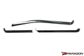 C8 Corvette Carbon Fiber Interior Trim - 3 Pc Kit - Carbon