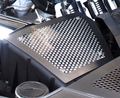 2010-2015 CAMARO - AIR BOX FILTER STOCK COVER | PERFORATED STAINLESS STEEL