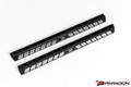 C8 Corvette Billet Strut Tower Support Bars - Black