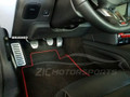 Ford Mustang Dead Pedal Brushed Stainless Steel Trim Piece
