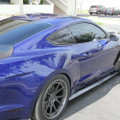 2015 - 2017 FORD MUSTANG CARBON FIBER TYPE-FLAT SIDE WINDOW LOUVERS (AC-WL15FDMU-F)