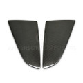 FORD MUSTANG CARBON FIBER TYPE-FLAT SIDE WINDOW LOUVERS