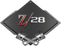 Chevy Camaro  Z/28 Black Diamond Cross Pistons Steel Sign