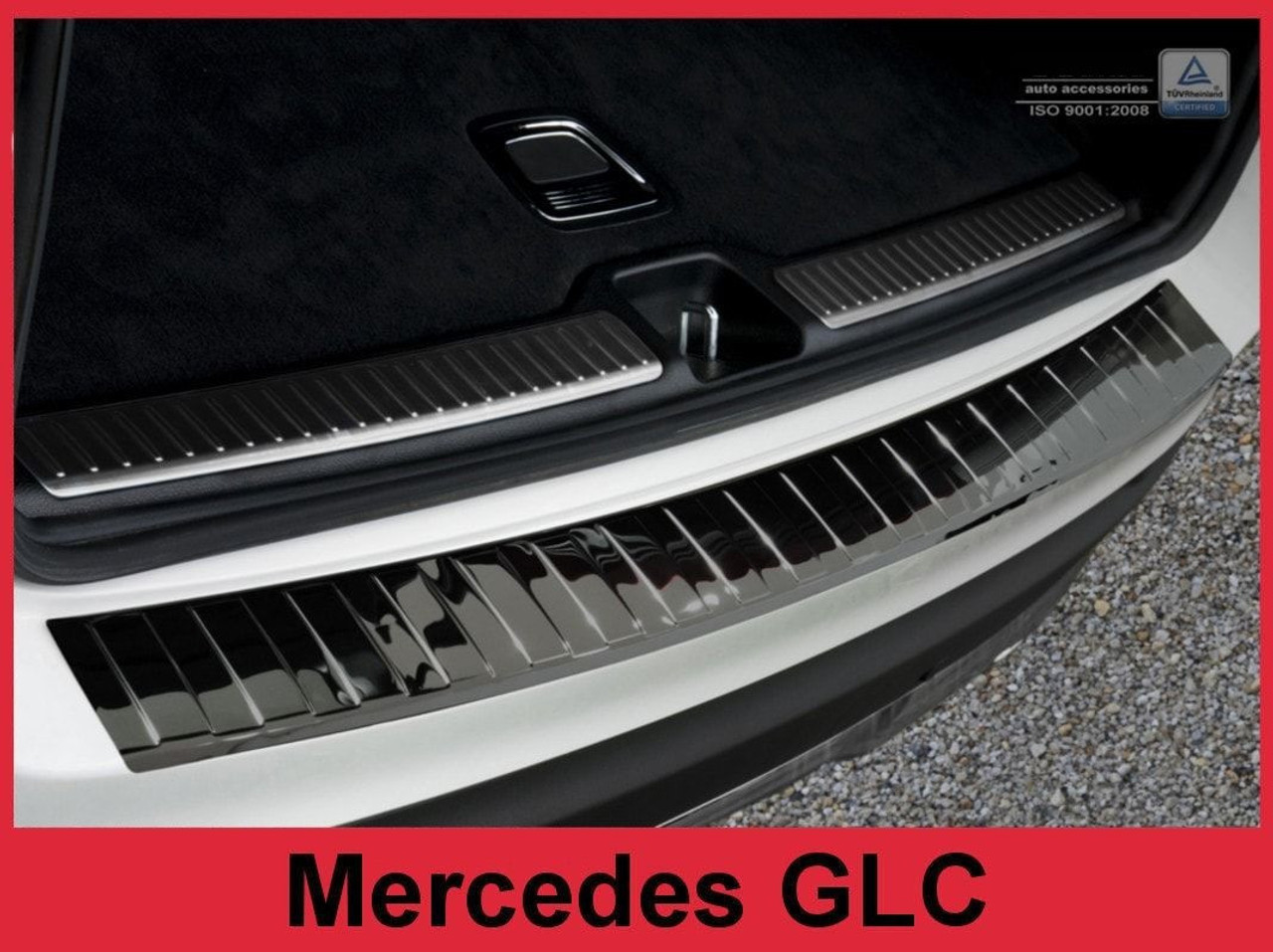 2016-2018 Mercedes GLC - Stainless Steel Rear Bumper Protector