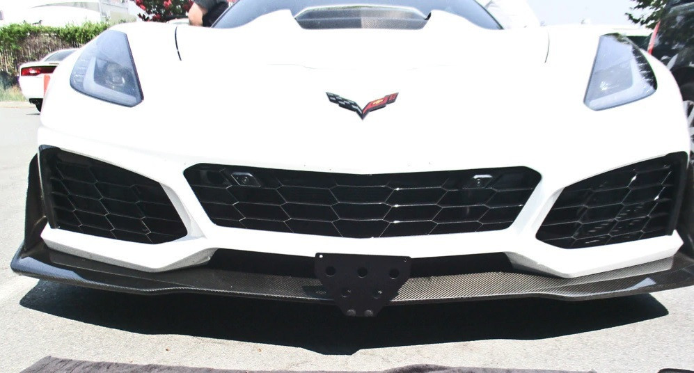 2019 Corvette C7 Zr1 Quick Release License Plate Bracket Sto N Sho