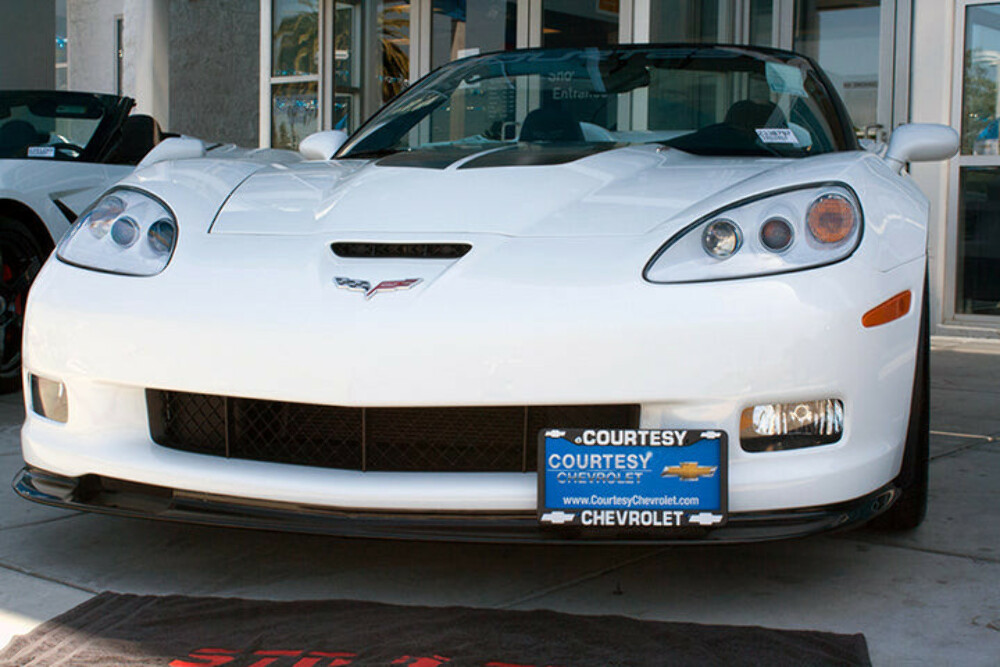 Corvette Show & Go Front License Plate Frame Holder - Non-Motorized : 2006-2013 C6 Z06 & Grand - Foto 10
