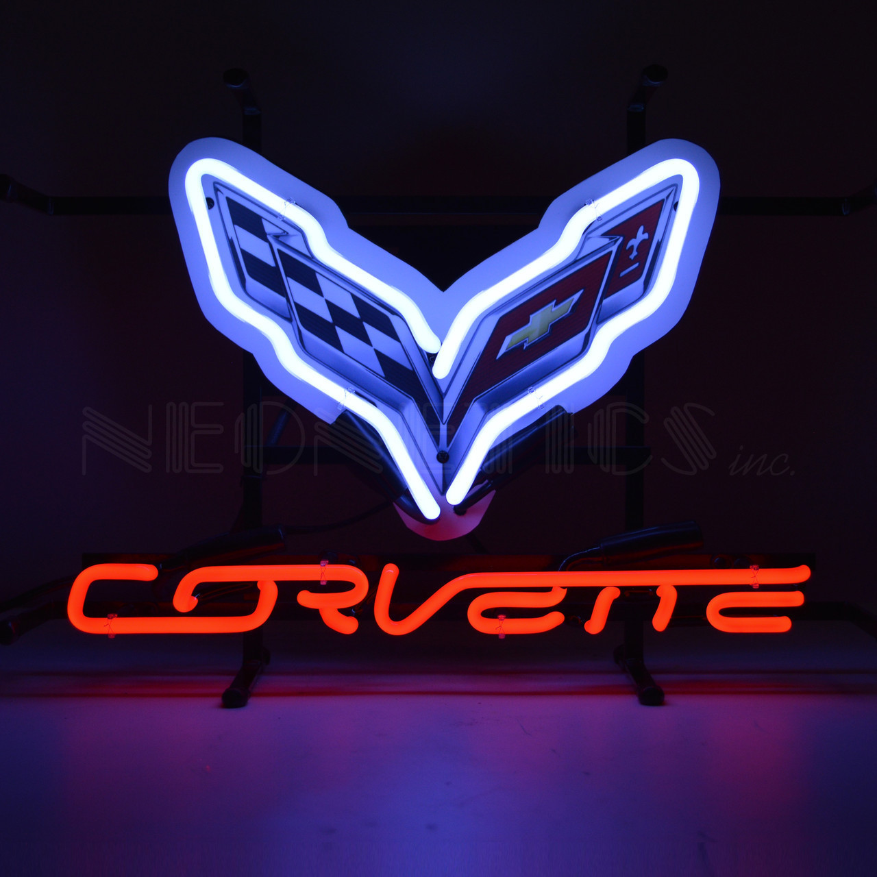 Corvette Racing Sign CORVETTE C7 JUNIOR NEON SIGN - ZIC Motorsports