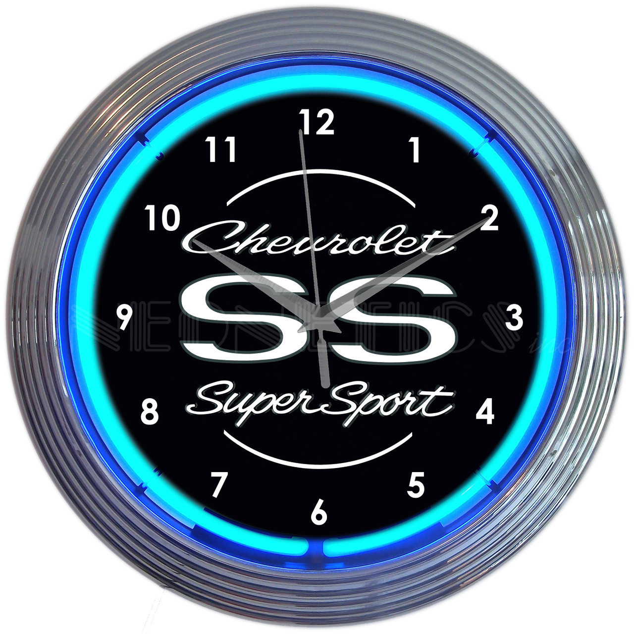 Neonetics Chevrolet SS Super Sport Neon Clock
