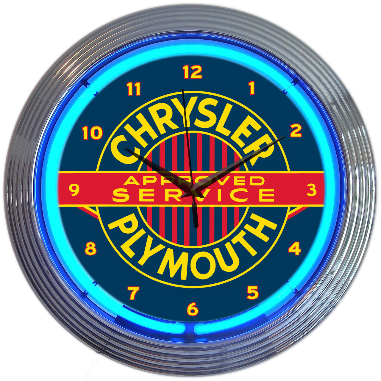 Neonetics Chrysler Plymouth Neon Clock - Thumbnail 3
