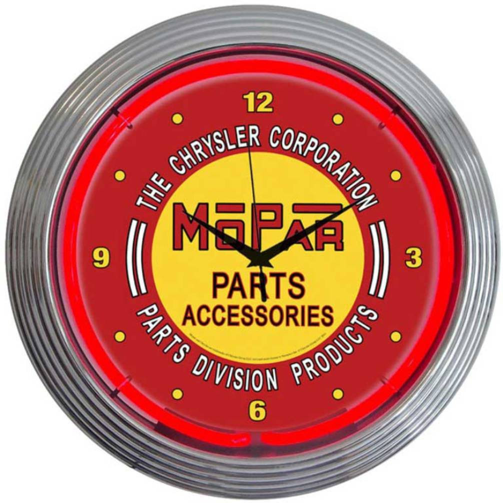 Neonetics Mopar Neon Clock